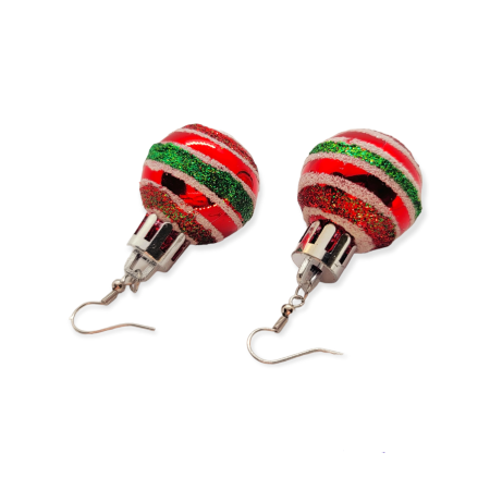EARRINGS CHRISTMAS BALL1